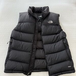 Men’s North Face Black Vest Size Medium